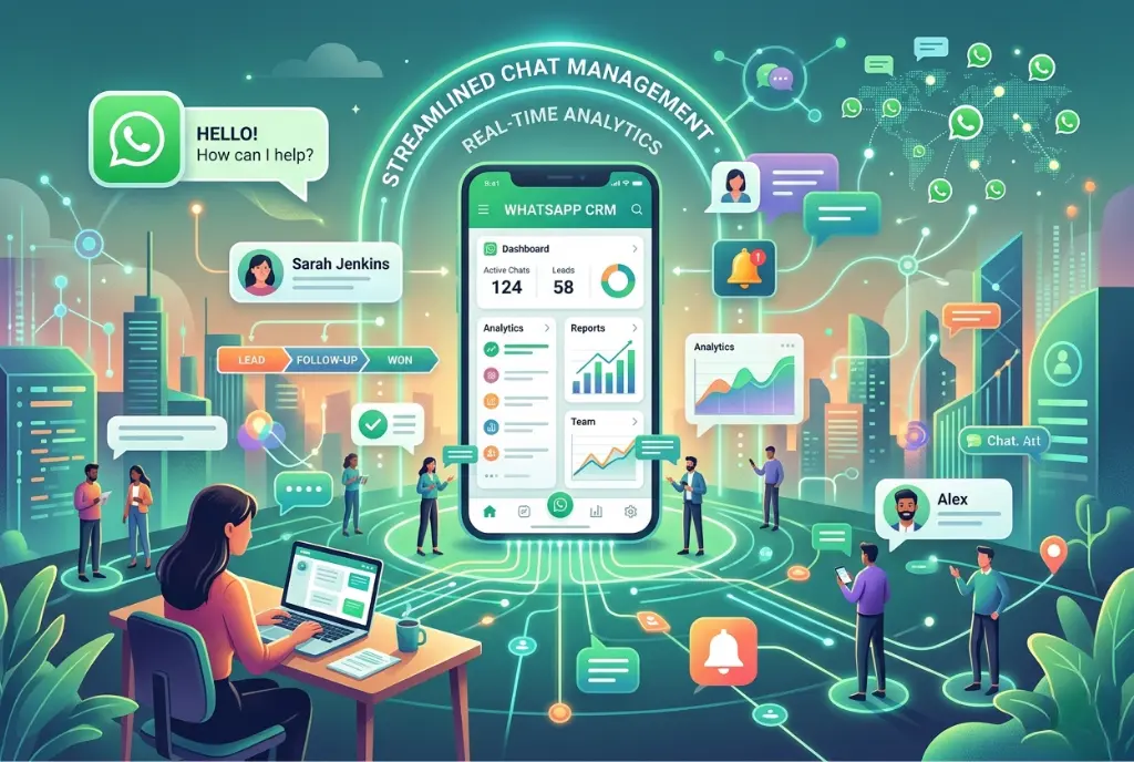 Custom WhatsApp CRM Software for Business Communication